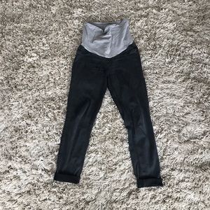 Dark Gray Maternity Jeans